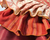 Earthy Red Tieranny Skirt