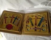 Vintage, Boye, Needle Master circular knitting needle kit with case