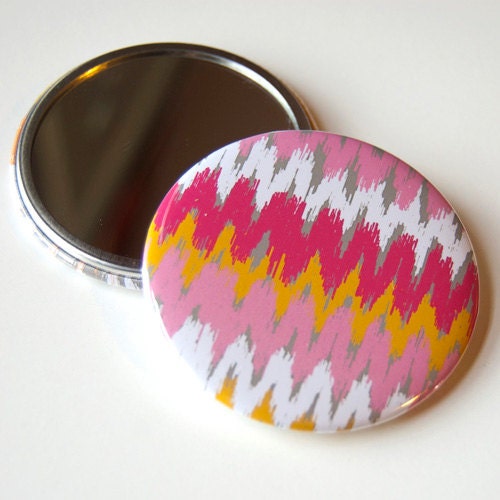 gregg in pink POCKET MIRROR