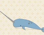 narwhal print