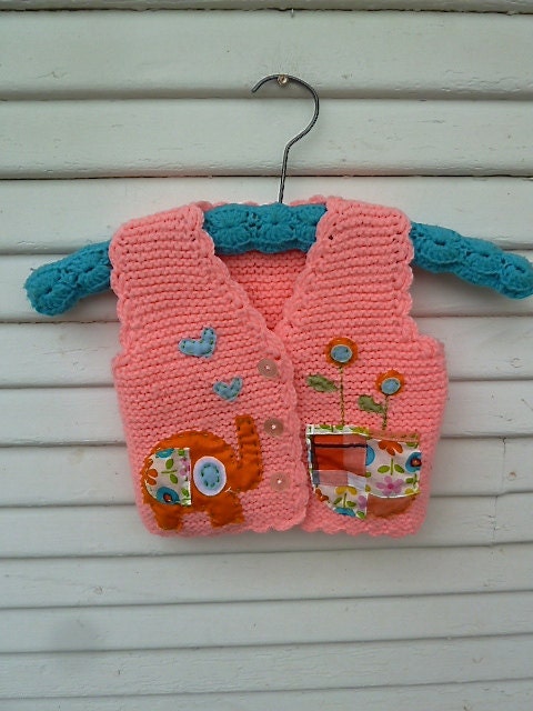 Elephant Sweater Vest