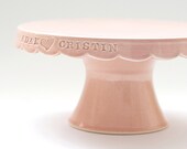 Custom Wedding Cake Stand - 7 inch - color options