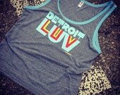 Detroit LUV tank - unisex