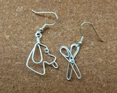 DOG EARRINGS for GROOMER wire work