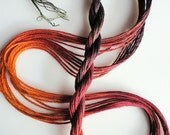 Embroidery floss hand dyed cotton "Knitty Gritty"