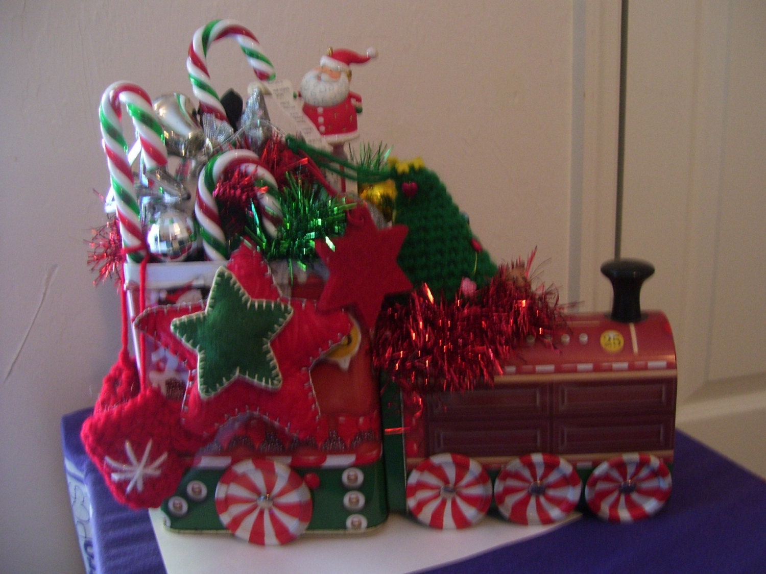 santas christmas train