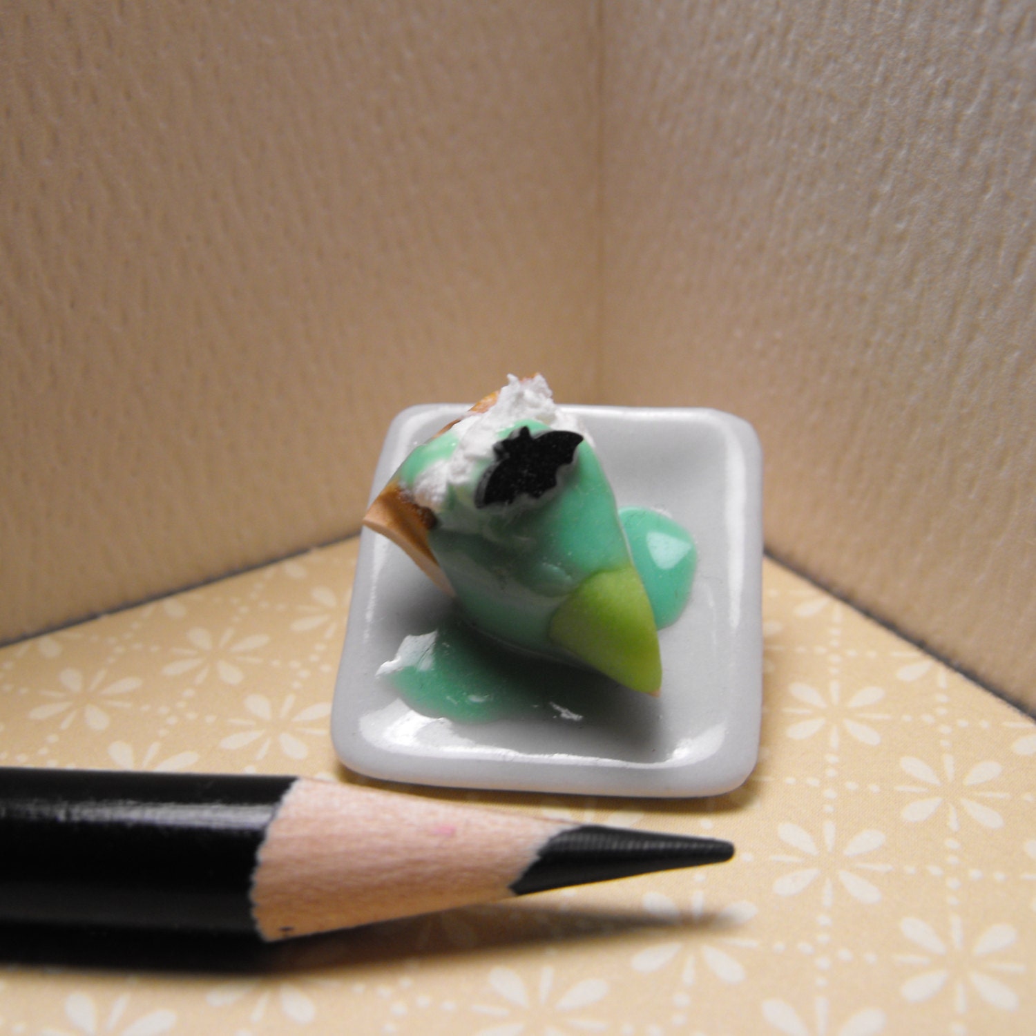 Key Slime Pie, with Slime Sauce and Jelly Bat--Perfect for Monster High