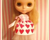 Heart dress for Blythe