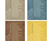 I Corinthians 13 Scripture Wall Art - Love is Patient Love is Kind - 8x10 Gift Print