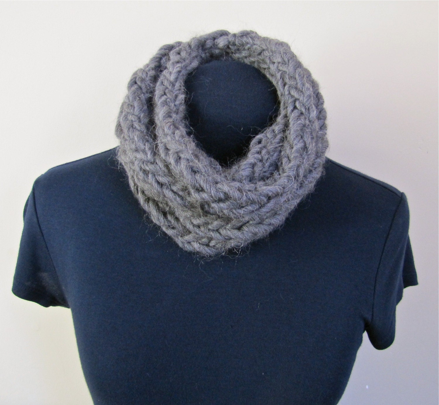 nob hill cowl // charcoal