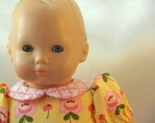 Cotton Candy Pink Dress for 15 inch dolls