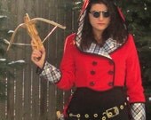 Red Redingote: Bzou Hunter Coat