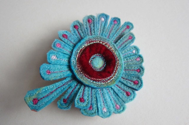 Fabulous felt corsage