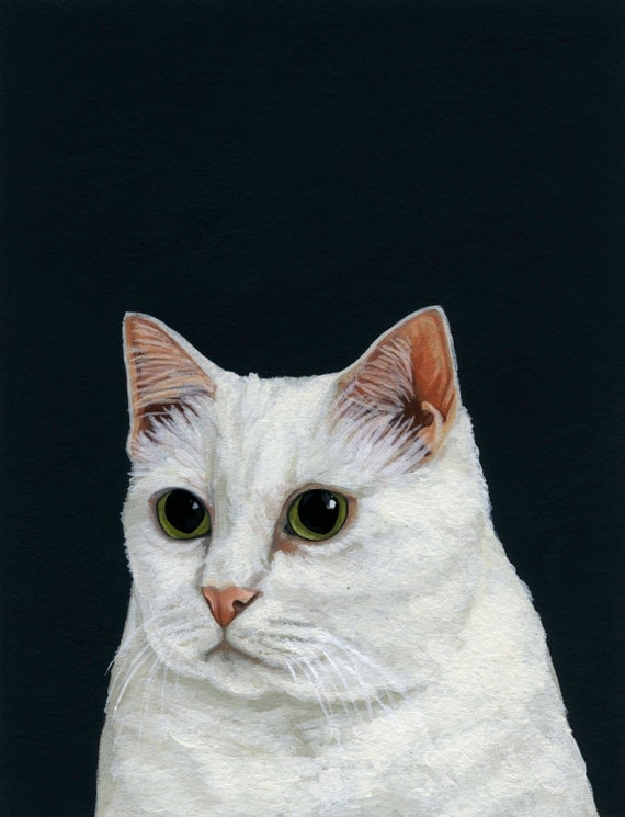 custom portrait painting of your pet - 6x8