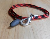 Beach Stone Jewelry - Sea Pebble Nautical Wrap Bracelet - JACOB'S LADDER