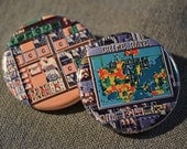 Original Sim City - 1.25 inch pinbacks - set of 2