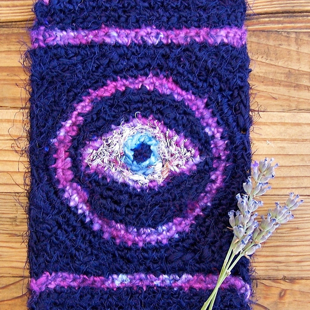 Mini Divination Silk Rug - Blue Eye - Insight