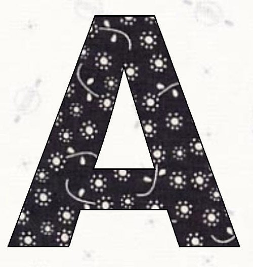 Printable Alphabet Letters:Sans Bold  Font alphabet template in pdf