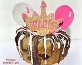 Laineys Princess Birthday Cake