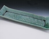 Tray with Fern Design