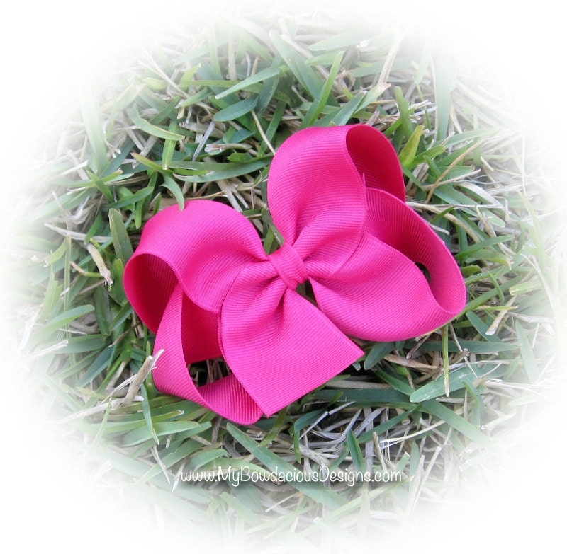 Everyday Medium Size Hair Bow for Girls