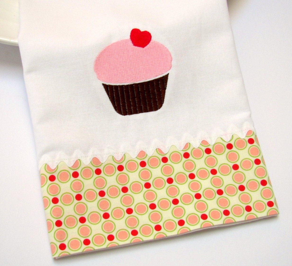 I Love Cupcakes Tea Towel