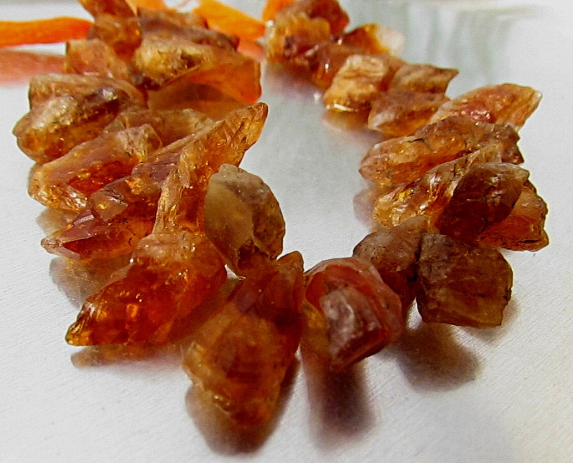 Citrine, Madeira, Organic,Top Drill