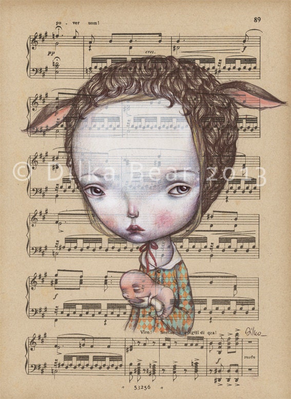 Bianca - mini print