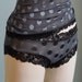 Sheer Gray Polkadot Panties - 'Narcissus' Style Womens See Through Underwear - Lingerie Made To Order