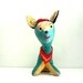 Vintage Stuffed Toy Dog Japan Rare