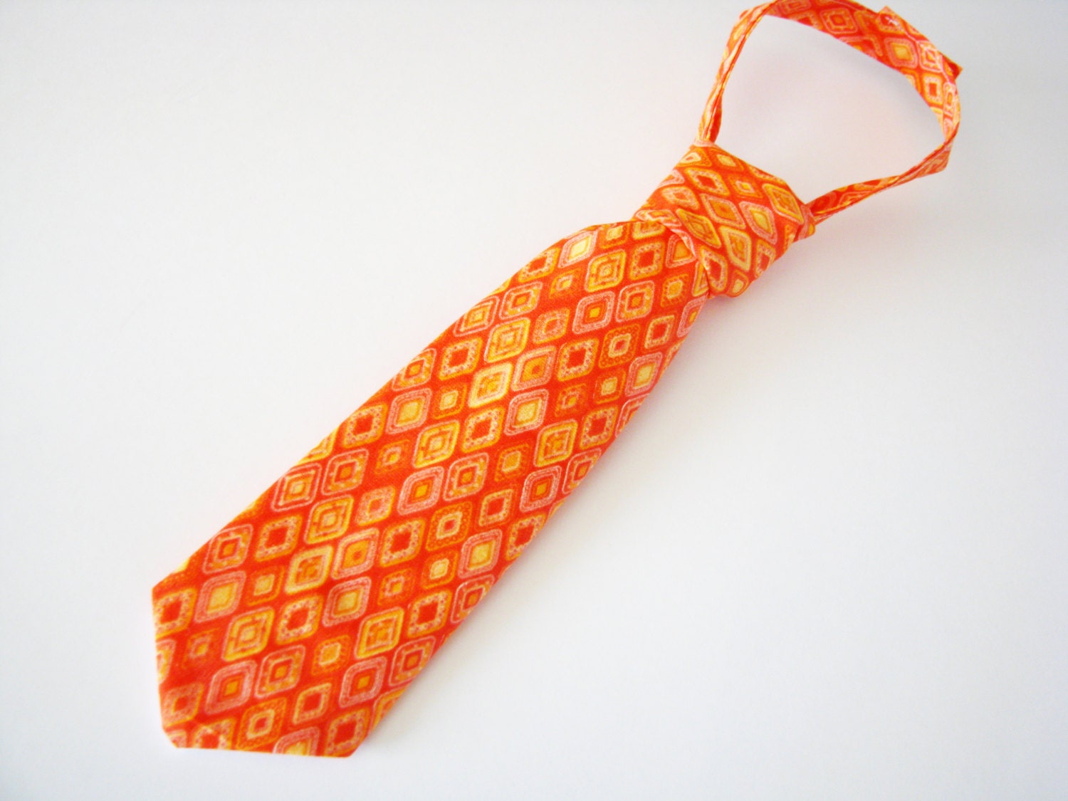 Orange Necktie