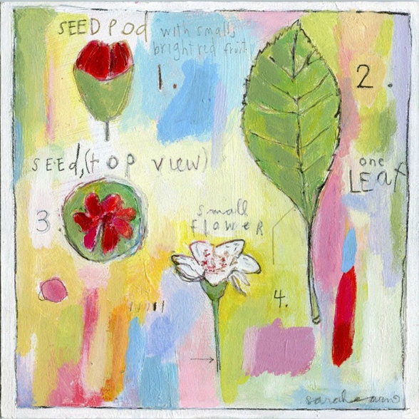 POSTER PRINT- seed & bloom