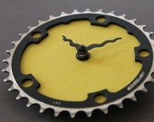 bicycle clock - yellow FSA