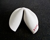 porcelain fortune cookie (HOPE.).