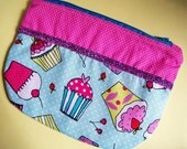 Cupcake Delight Cosmetic Bag