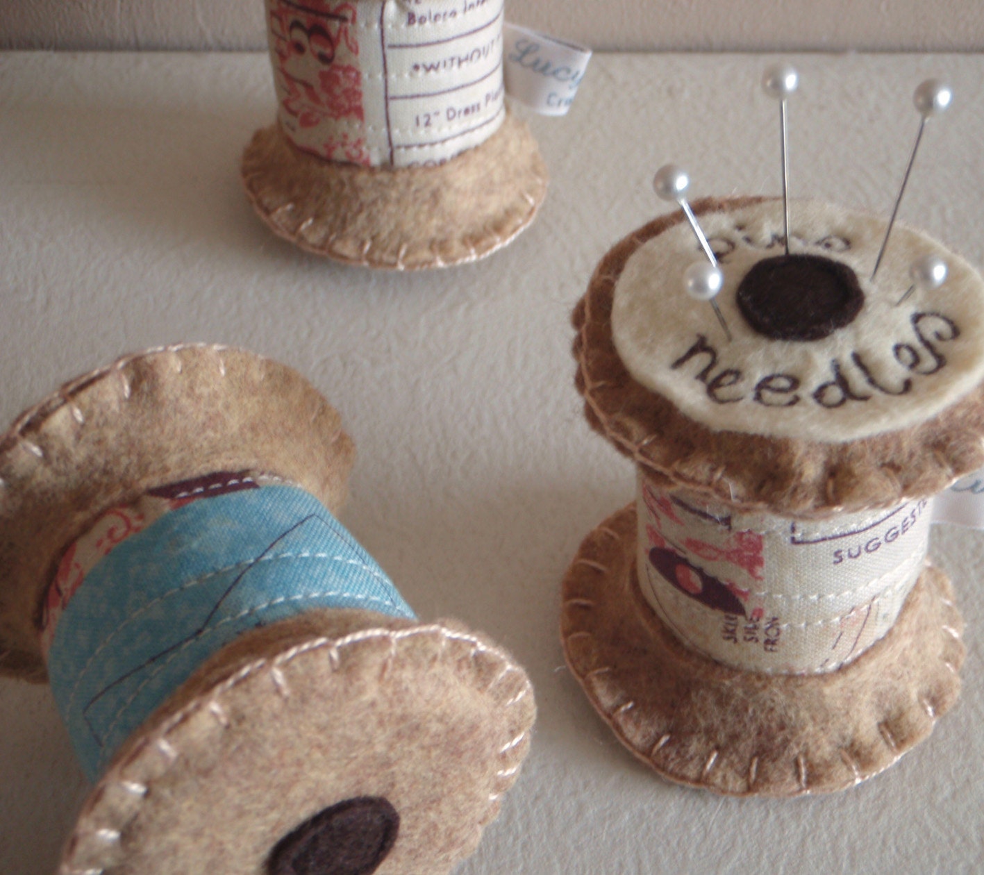 cotton reel pincushion
