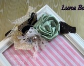 Luna Bella Vintage Rose Headband