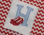 Personalized Wizard of Oz slippers T-shirt Sizes 12 mos-Youth 12