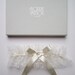 innocence spot tulle garter