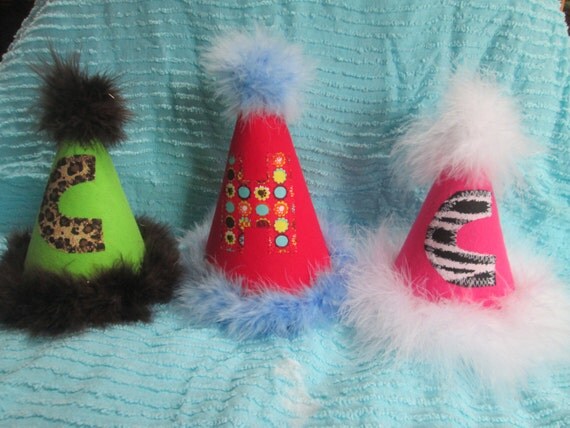 Custom Dogs Birthday party hat Il_570xn
