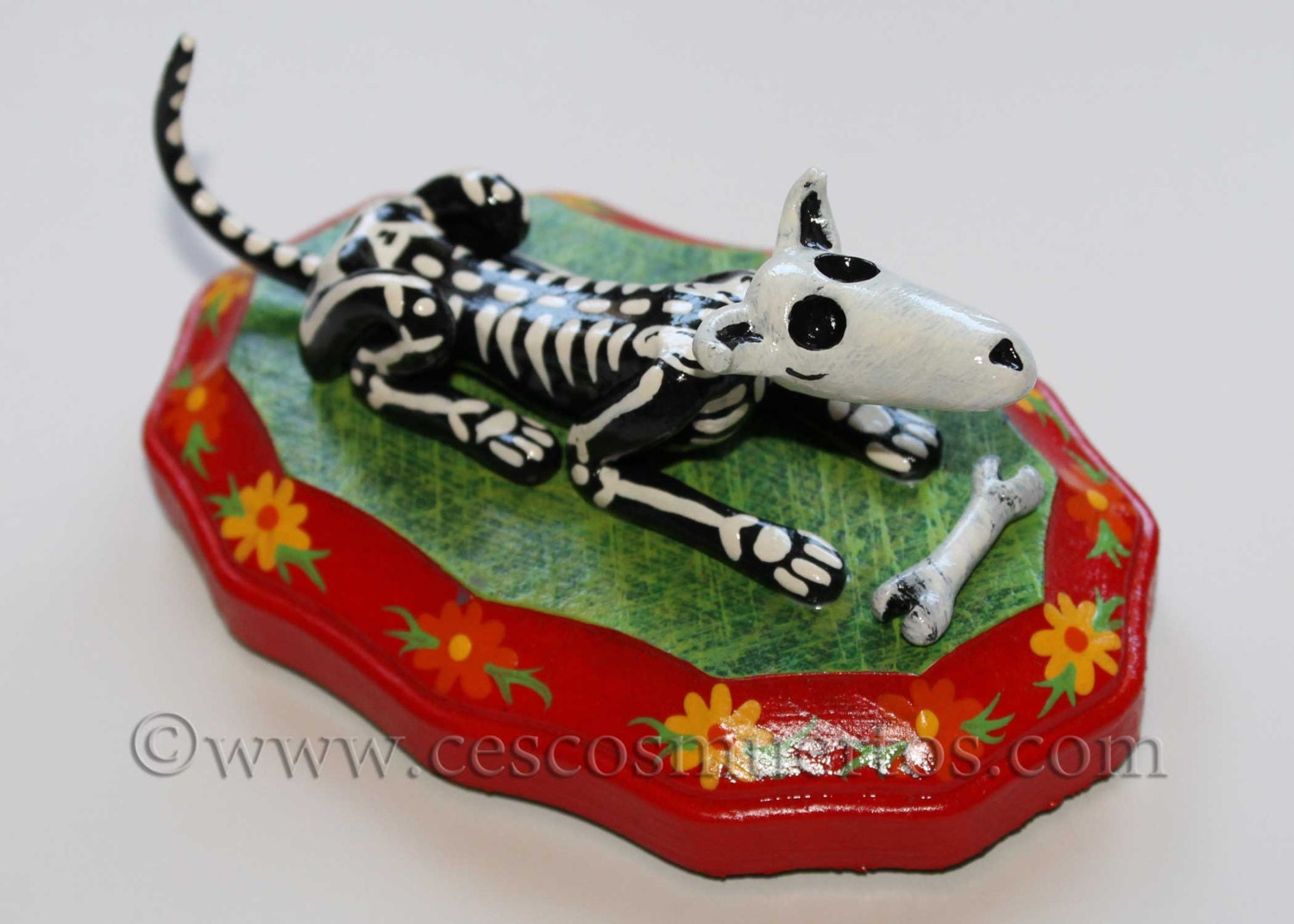 Day Of The Dead Greyhound Skelepup.