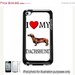 Dachshund I Love My Dog Photo iPod Touch 4 4G Case Cover Hard Shell Back