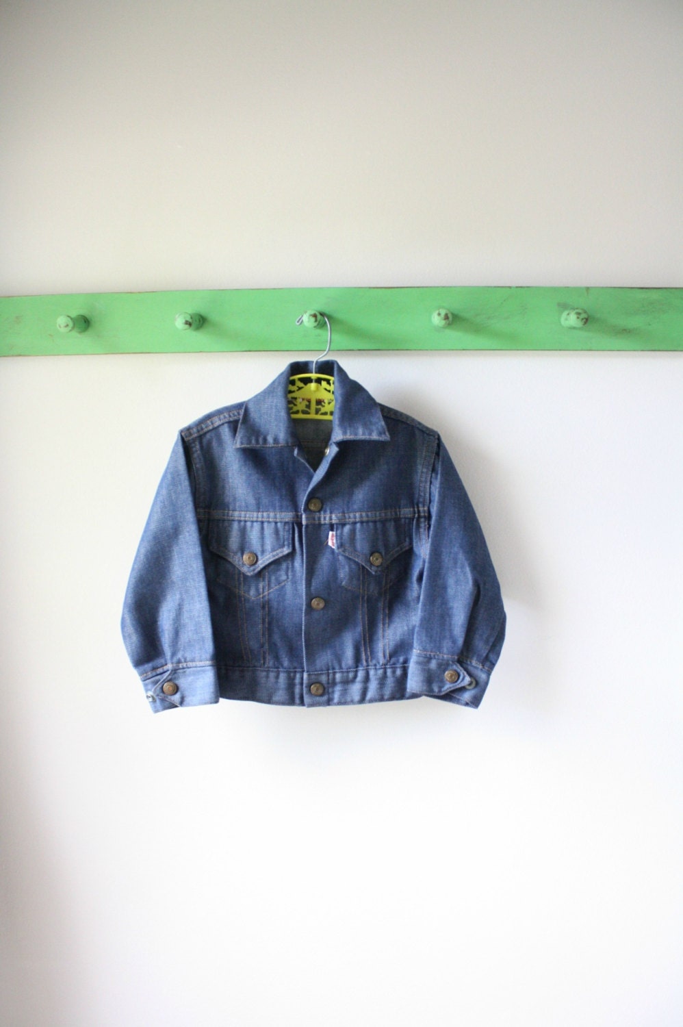 Vintage Levis Denim Jacket 70s Blue Jean Jacket