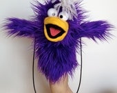Bird Puppet - Purple