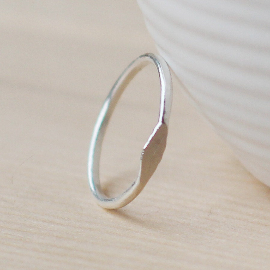 kismet - fine silver ring by elephantine