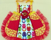 Matryoshka Doll  Apron
