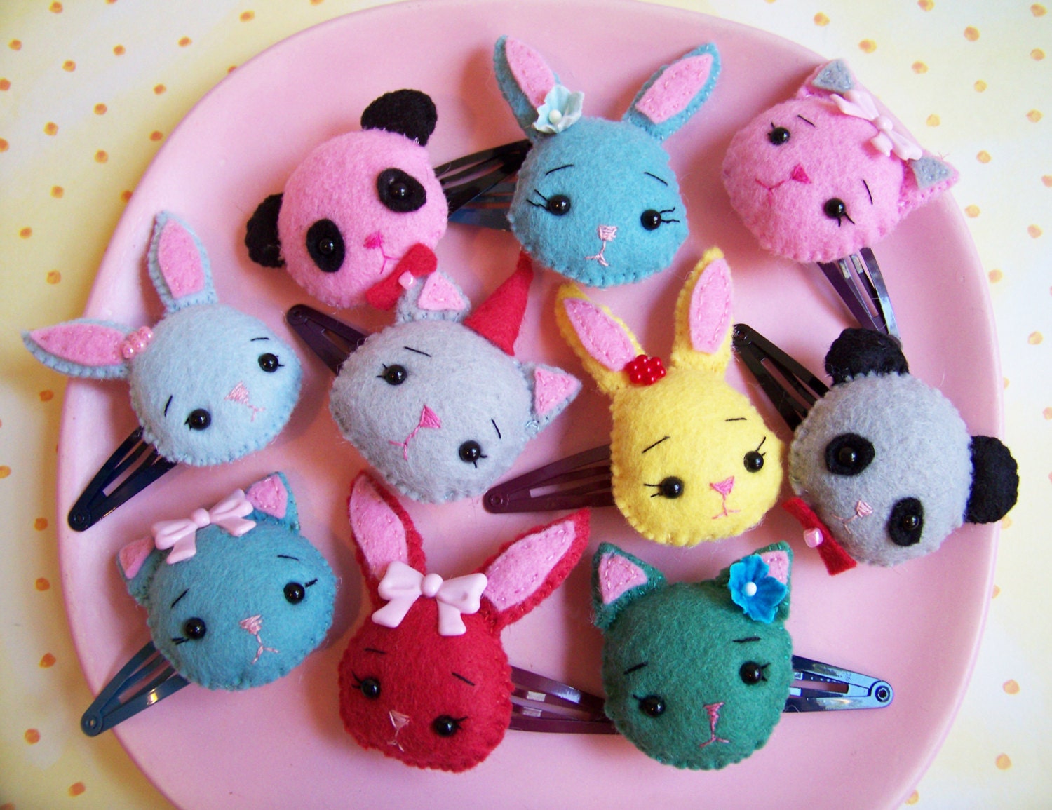 Party Pals Hair Clips