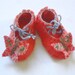 Instant Download Felted Baby Booties Pattern PDF with Butterflies - Sell finished items