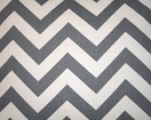 Reserved Listing for Diane Grey Chevron Fabric Swatch