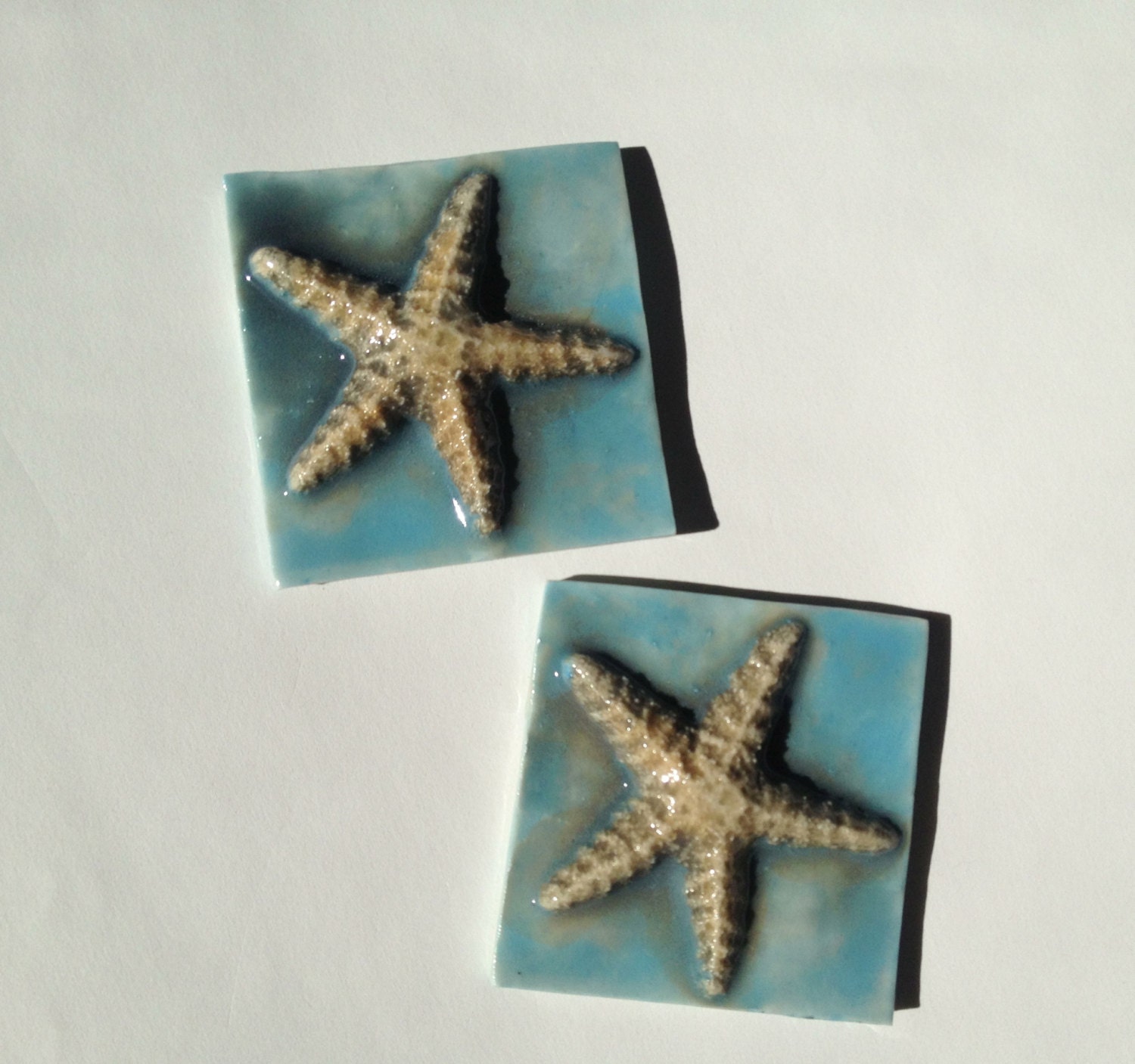 Porcelain Mosaic Tile Large Starfish